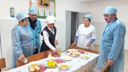 Тексеру комиссиясы асхана жұмысына оң баға берді.