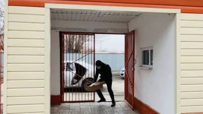 Оқу-жаттығу барысында шартты түрде «қауіпті азамат» мектеп ауласына күдікті зат қалдырып кеткені туралы жағдай модельденді. 