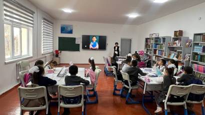  «Сөйлемдегі сөздердің байланысы» тақырыбында ашық сабақ өтті. 