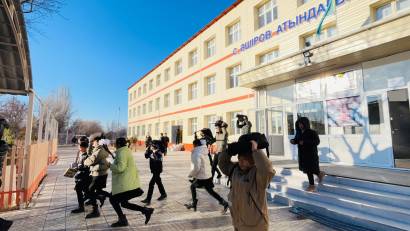 «Басшы құрам, қызметкерлер мен білім алушылардың төтенше жағдайлар кезіндегі іс-әрекеті» тақырыбында оқу-жаттығу жиыны ұйымдастырылып өткізілді.