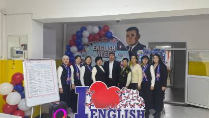 «English and AI: A step into the future » ағылшын тілі пәні онкүндігі басталды.