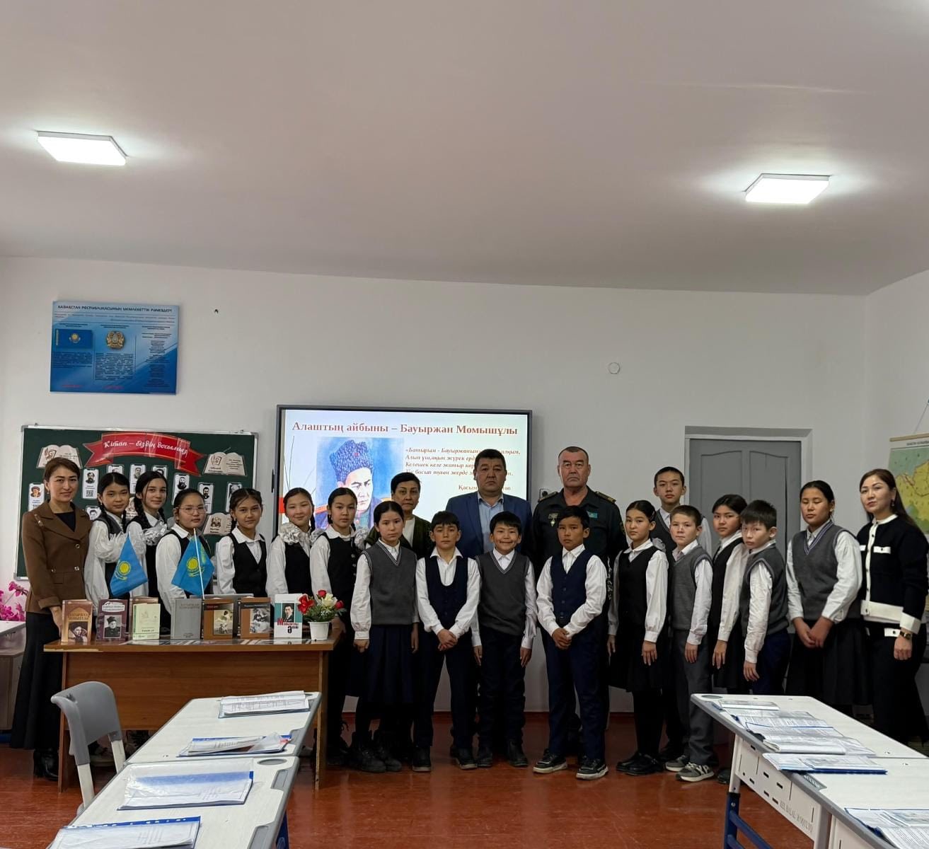 Халық қаһарманы, жазушы Б.Момышұлының туғанына 115 жыл