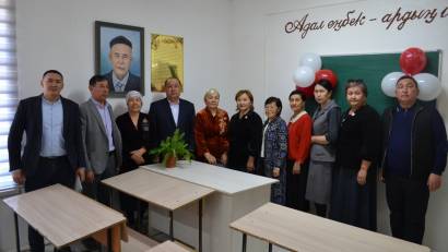 Қолөнер шеберіне арналған кабинет ашылды